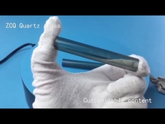 Transparent Black Borosilicate Glass Tube For Device Component