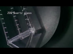 Lab High Purity Quartz Carrier Glass Boat For Silicon Wafer