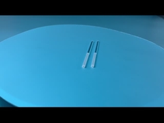 Η υψηλής θερμοκρασίας υψηλή ακρίβεια ράβδων χαλαζία αντίστασης γυάλισε κατά το ήμισυ τη μισή ανατιναγμένη άμμος CNC εγκοπή