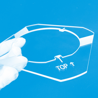 Optical Quartz Glass Plate Transparent Quartz Glass With Large Holes