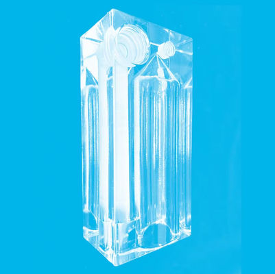 Excellent Optical Clarity Quartz Rinse Tank for Custom Quartz Apparatus Optimize Process