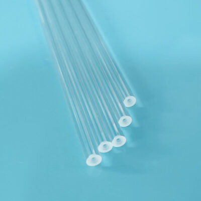 Round Fused Silica Tube OD 3mm ID 0.8mm Length 65mm Micro Spectrum Sampling