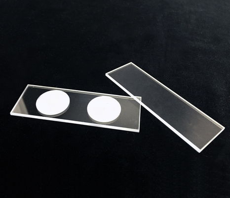Machining Quartz Glass Medical Microscope Slide Ground Edge Xrd