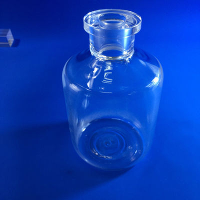 High Temperature Resistance Quartz Apparatus Fused Quartz Bottle Lab