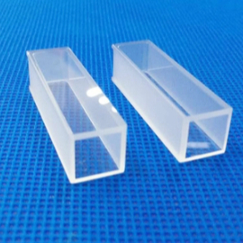 Square Optical Quartz Glass Cuvette for Lab ±0.03mm Tolerance