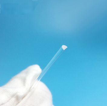 Semicircle Quartz Glass Rod End Face Grinding for Semiconductor