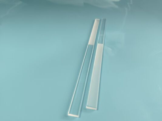 Single Side Polished Quartz Plate 130x5x1.5mm Optical Testing Window Glass